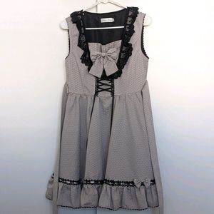 Gray Simple Lolita Dress